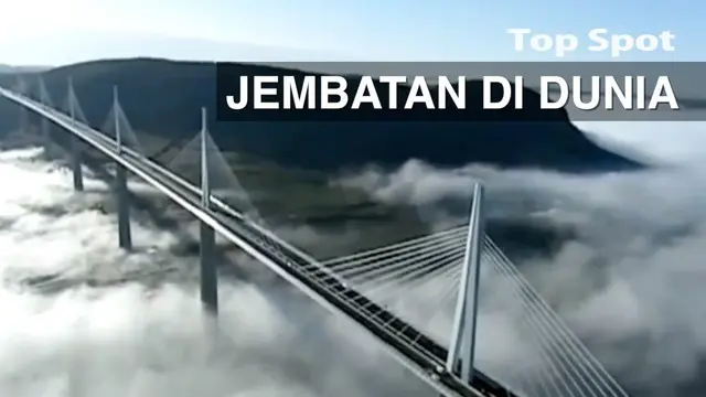 Jembatan juga bisa menjadi sebuah mahakarya kontrsuksi yang bisa di jadikan kebanggaan negara dimana jembatan itu berada.