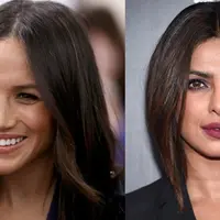 Meghan Markle -  Priyanka Chopra. (Bustle)