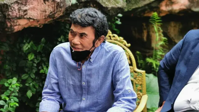 Rhoma Irama menggelar jumpa pers soal gugatan ke Mahkamah Agung