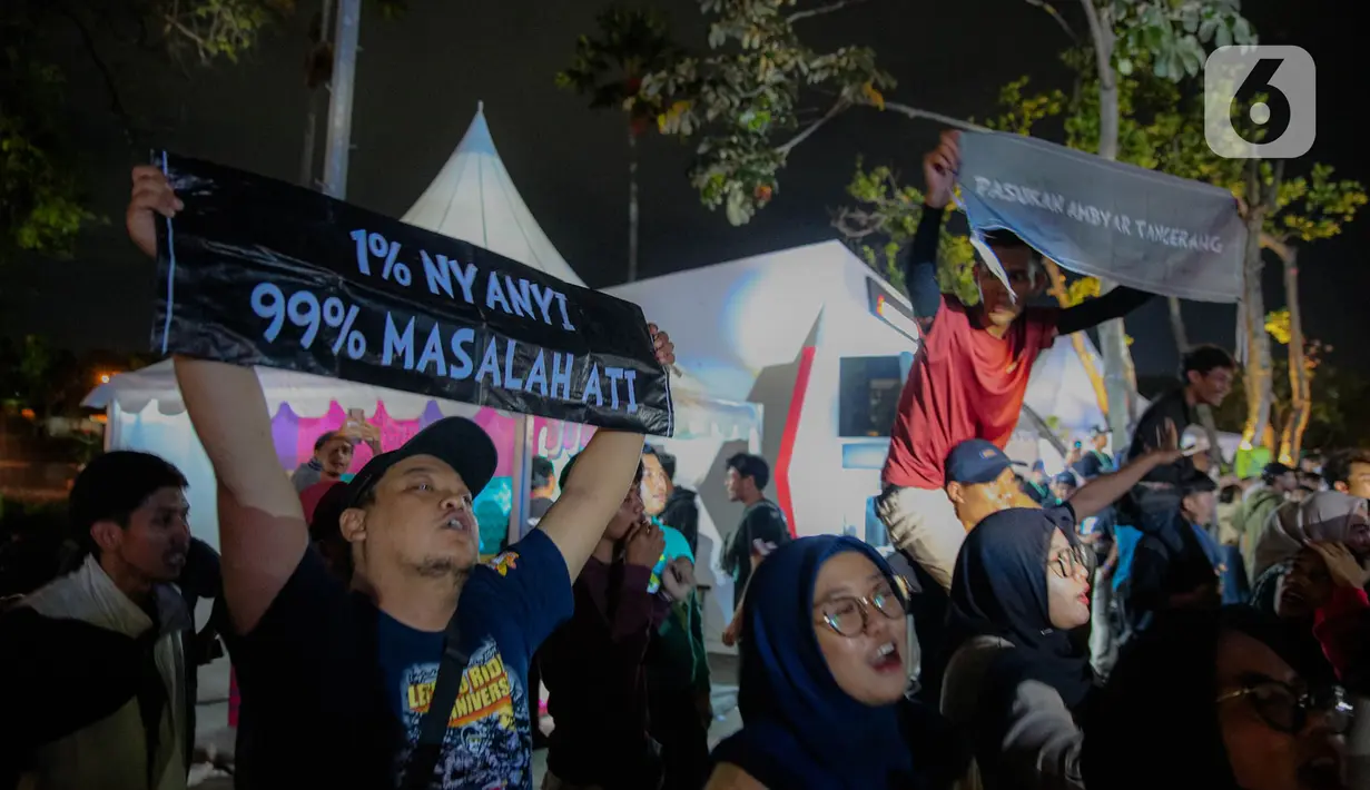 Acara yang berlangsung pada 1-2 April 2023 ini diramaikan oleh penampilan Fajar Sadboy feat JC Squad hingga sejumlah musisi mulai dari Oomleo feat Aldi Taher, Guyon Waton, dan Kahitna. (Liputan6.com/Faizal Fanani)
