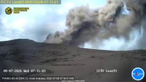 Anak Krakatau Siaga, Wisatawan dan Nelayan Jangan Mendekat