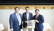 Kunjungi PBB, Menpora Erick Thohir Bahas Masa Depan Generasi Muda Indonesia