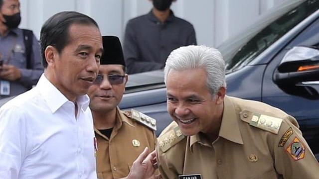 Ganjar Pranowo dan Presiden Jokowi. (Foto: Dok. Instagram @ganjar_pranowo)