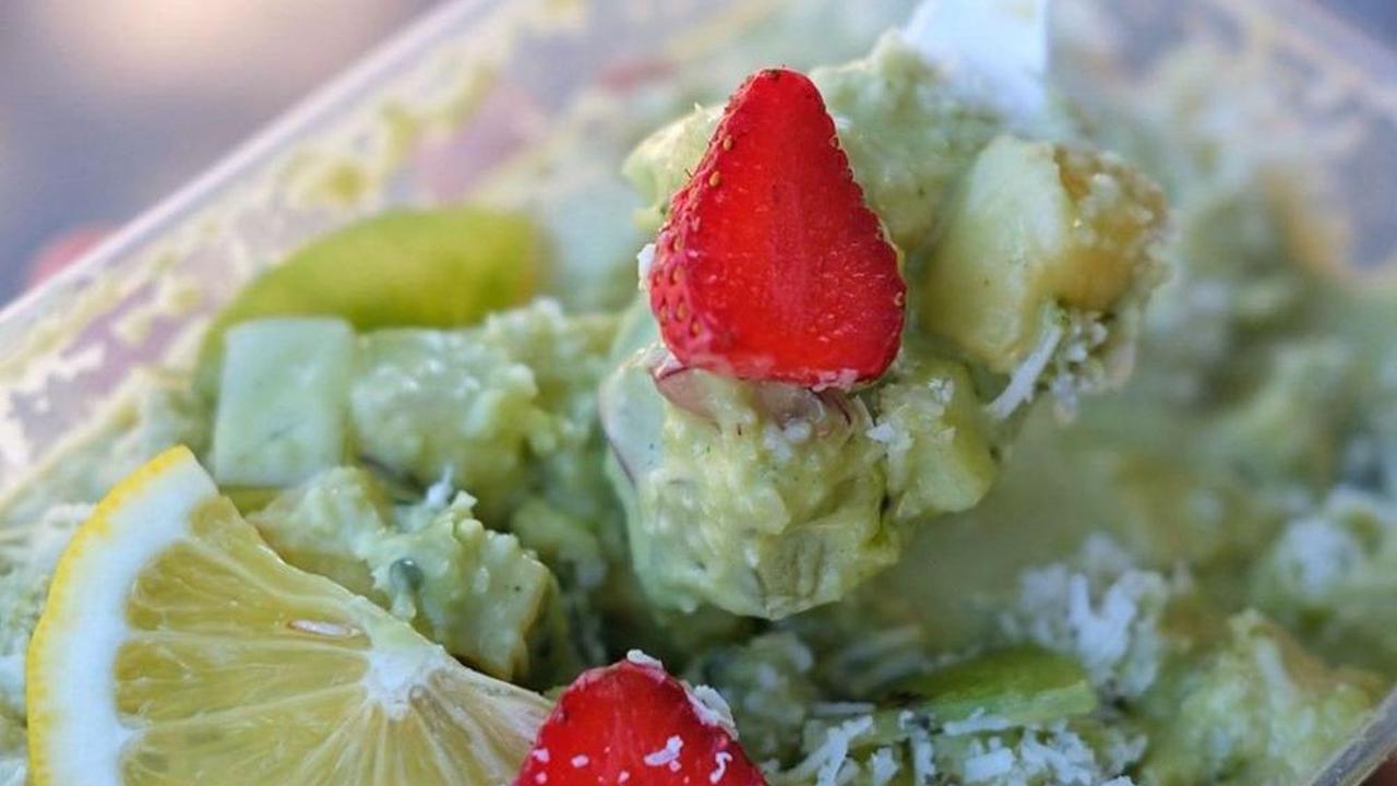 2. Resep Saus Salad Buah Matcha