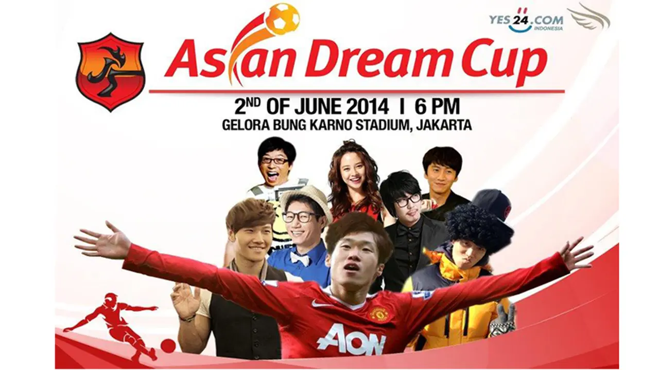Running Man Meriahkan Asian Dream Cup Indonesia 2014