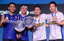 Dikenal 'Bestie' Banget, Begini Reaksi Fajar Alfian usai Hendra Setiawan Umumkan Pensiun dari Bulu Tangkis