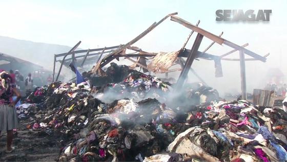 SEJAGAT: Kebakaran Hancurkan Pasar di Haiti