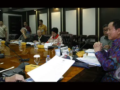 Panitia seleksi (Pansel) pimpinan KPK menggelar rapat perdana, Jakarta, Kamis (14/8/2014) (Liputan6.com/Johan Tallo)