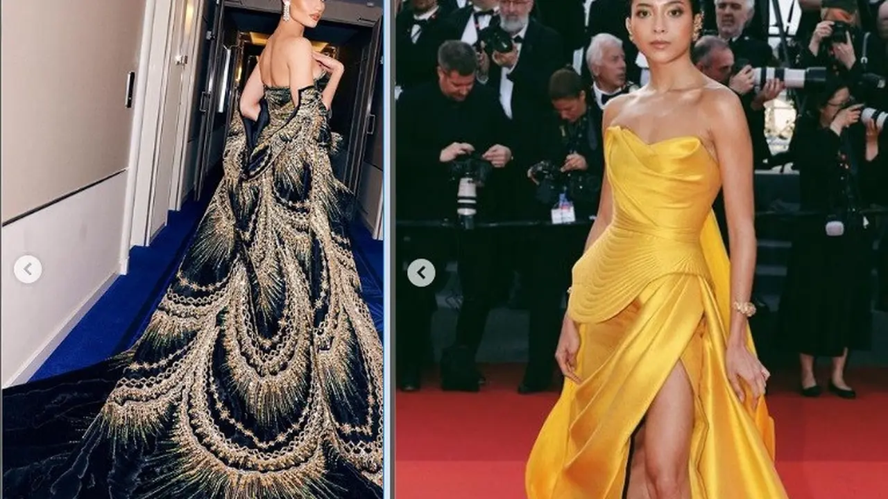 Festival Film Cannes 2023 dihadiri sederet artis Indonesia papan atas, ada Putri Marino hingga Cinta Laura.(Foto: @stepanfilenko via instagram @claurakiehl/putrimarino)
