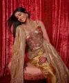 Radhika Merchant tampil memukau dengan gaya glamor di malam resepsi pernikahannya [@rheakapoor]