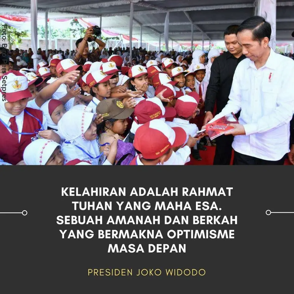 Presiden Jokowi Ulang Tahun. (Biro Pers Setpres)