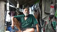 Supardi dipasung di sebuah gubuk selama 44 tahun lantaran mengalami gangguan jiwa (Zainul Arifin/Liputan6.com)