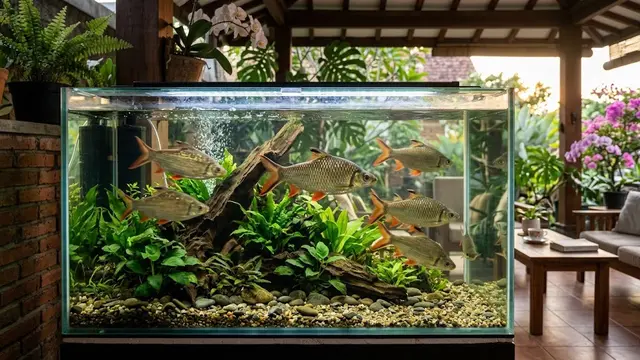 Ikan Tawes (Barbonymus gonionotus)/AI Generated