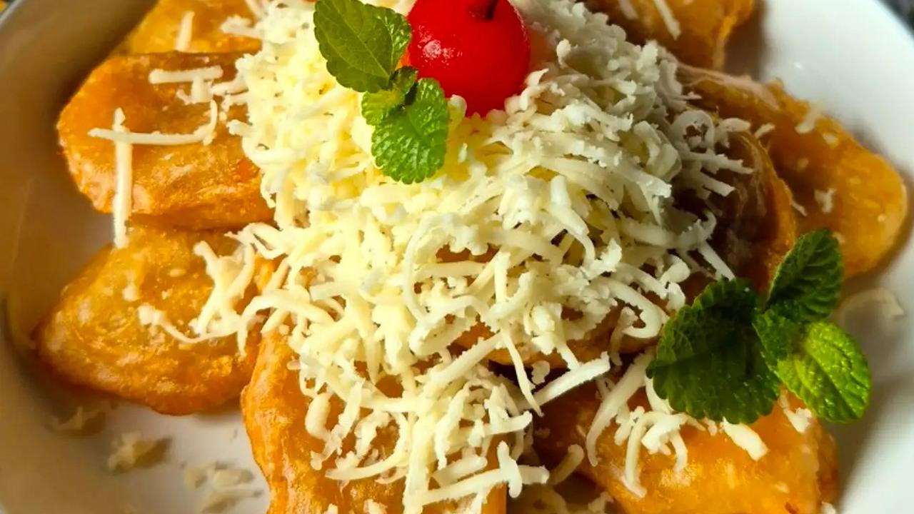 Ilustrasi Pisang Goreng Keju