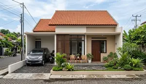 7 Desain Rumah Minimalis Atap Pelana Bergaya Modern Tropis, Sejuk dan Estetik