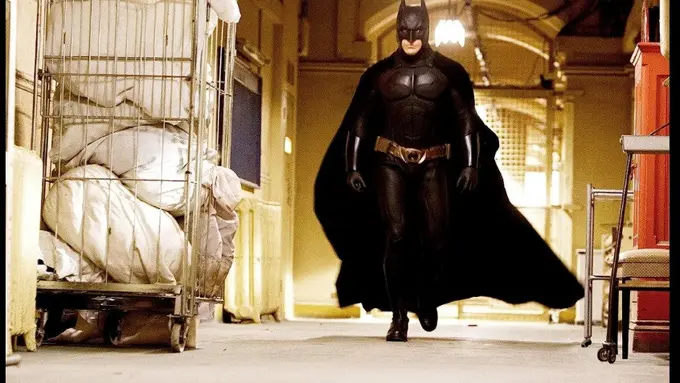 Christian Bale di film Batman Begins (Foto: Warner Bros. via IMDB.com)