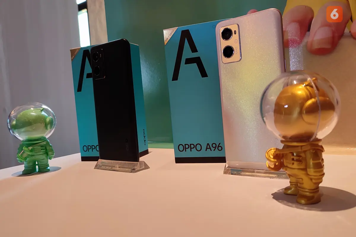Oppo A96. Liputan6.com/Giovani Dio Prasasti