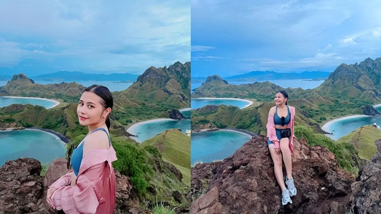 6 Potret Prilly Latuconsina Liburan ke Labuan Bajo, Unggah Foto Bareng Reza Rahadian