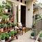 7 Konsep Teras Rumah Sempit Tapi Punya Kebun Mini dengan Rak Bertingkat