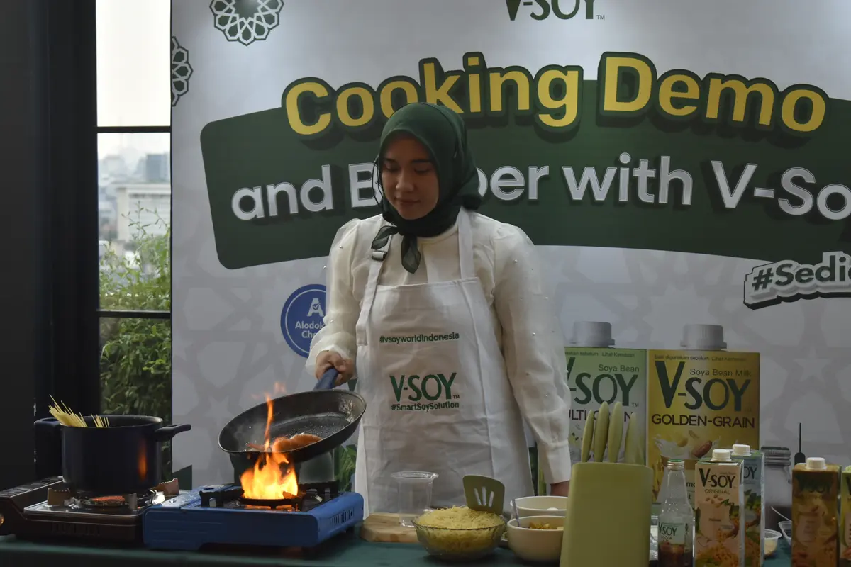 Cooking Demo and Bukber with V-Soy