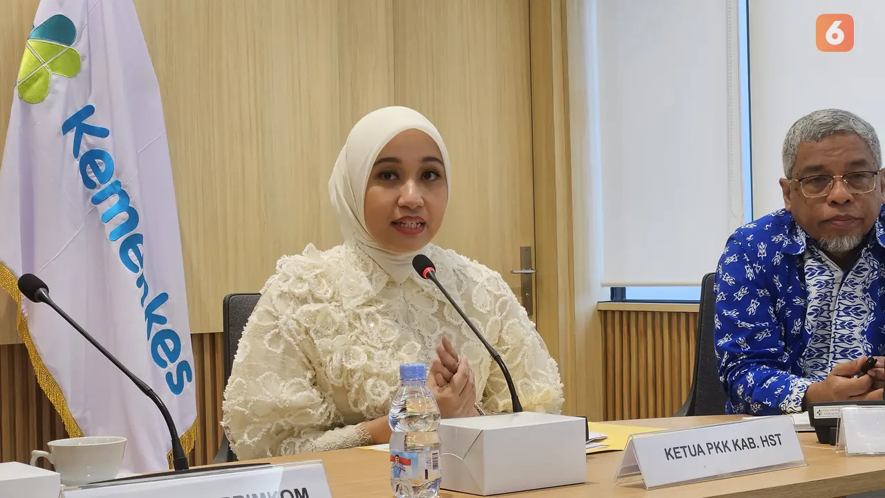 Ketua Tim Penggerak PKK Kabupaten Hulu Sungai Tengah (HST), Kalimantan Selatan, Cheri Bayuni Budjang Aulia Oktafiandi (Foto: Aditya Eka Prawira/Liputan6.com)