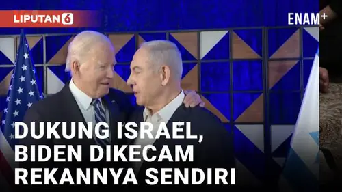 VIDEO: Dukung Israel, Popularitas Biden Menurun di Kalangan Muslim AS