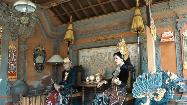 6 Pemotretan Kalina Ocktaranny dan Ricky Miraza Pakai Baju Adat, Bak Prewedding