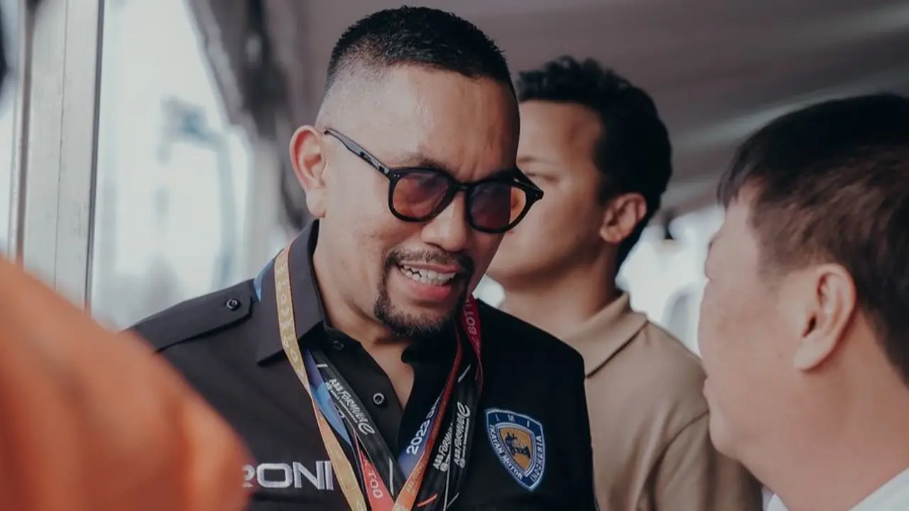 Wakil Ketua Komisi III DPR RI sekaligus Wakil Ketua Steering Committe (SC) Formula E 2023 Ahmad Sahroni.