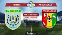 Liga 1_Persela Lamongan Vs Mitra Kukar (Bola.com/Adreanus Titus)