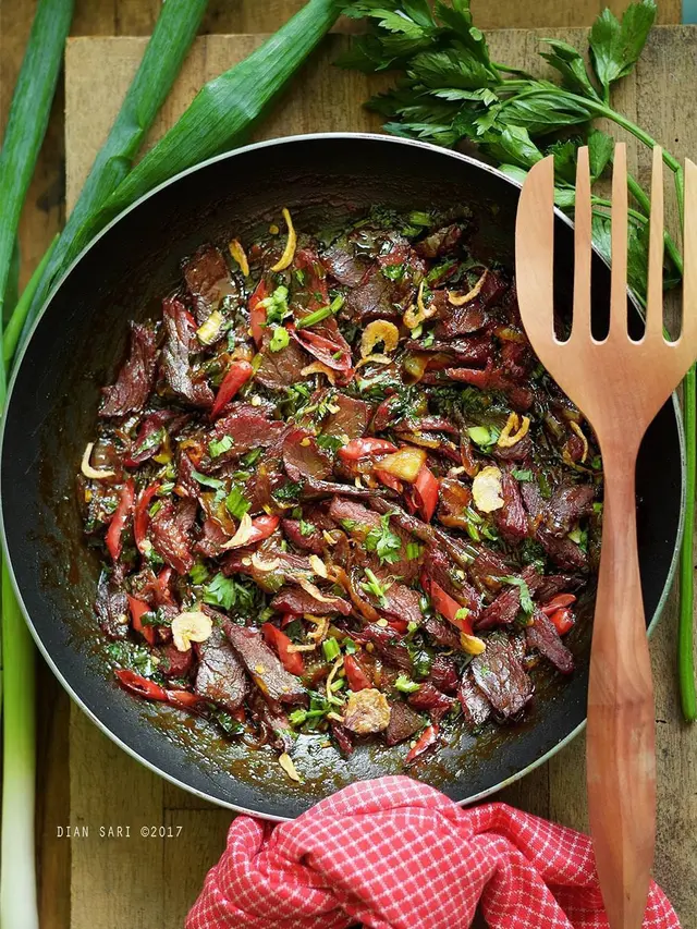 tumis daging sapi