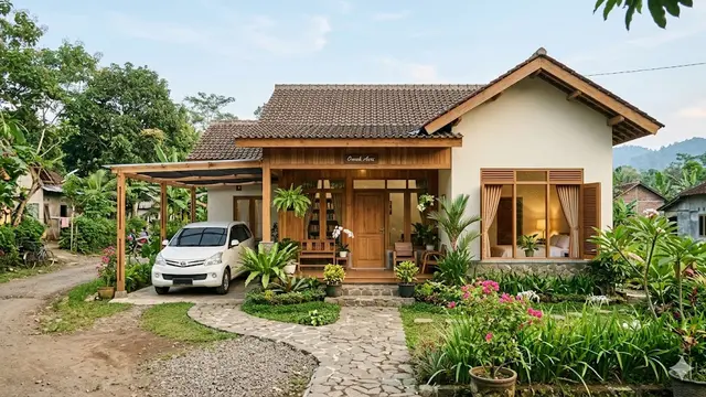 Model Rumah Minimalis 1 Lantai 2 Kamar