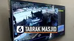 Sebuah mobil menabrak masjid Twaha Juma mosque di kota Pharangipet, India. Akibat insiden itu, seorang pengemudi, dua penumpang dan dua orang di masjid terluka.