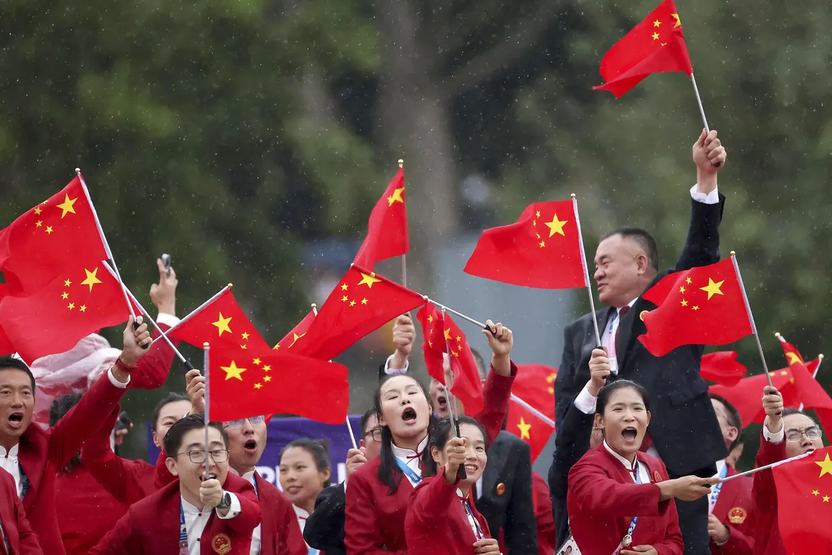 Foto: Antusiasme Atlet Hingga Warga saat Acara Pembukaan Olimpiade Paris 2024