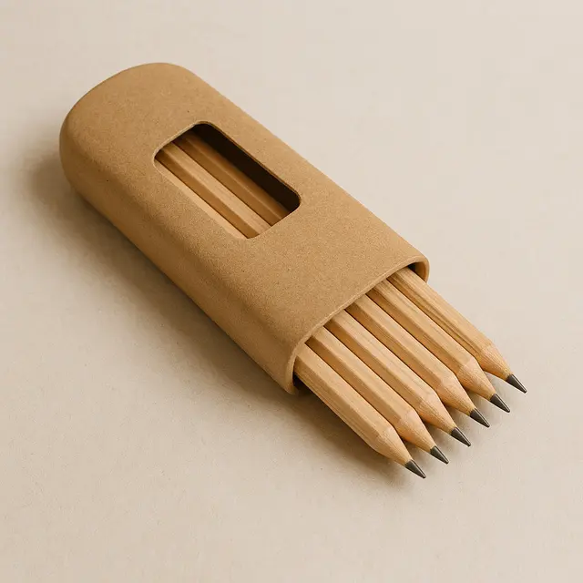Kotak pensil dari kardus (Image by ChatGPT)