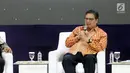 Ketua Umum Partai Golkar Airlangga Hartarto memberikan paparan dalam acara Dialog Refleksi Akhir Masa Jabatan Anggota MPR, DPR, dan DPD RI di Kompleks Parlemen, Jakarta, Selasa (10/9/2019). Dialog membahas capaian kinerja DPR, MPR, dan DPD periode 2014-2019. (Liputan6.com/JohanTallo)