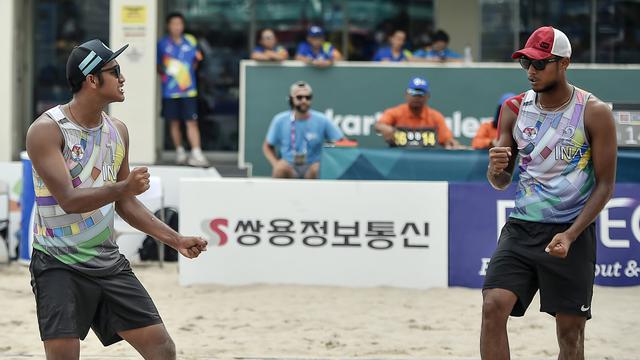Tim Voli Pantai Indonesia Raih 2 Perak Dan 1 Perunggu Pada
