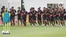 Sebagai juara bertahan cabang olahraga sepak bola, Indra Sjafri ingin Timnas Indonesia U-23 kembali meraih medali emas. (Liputan6.com/Helmi Fithriansyah)