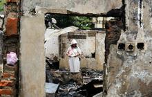 FOTO: Penampakan Sisa-Sisa Kebakaran Dahsyat Kemayoran yang Hanguskan 543 Rumah, Kerugian Capai Rp6 Miliar