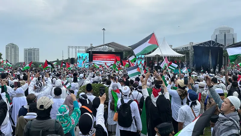 Massa Aksi Bela Palestina