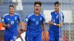 Piala Dunia U-20 2023 di Argentina telah memasuki babak semifinal dengan menyisakan 4 tim terbaik, Uruguay, Israel, Italia dan Korea Selatan. Total 145 gol telah tercipta dari 48 laga hingga berakhirnya babak perempatfinal (4/5/2023). Beberapa pemain pun muncul sebagai pencetak gol terbanyak turnamen dan berikut ini daftar 8 besar top skor sementara Piala Dunia U-20 2023. (AP Photo/Natacha Pisarenko)