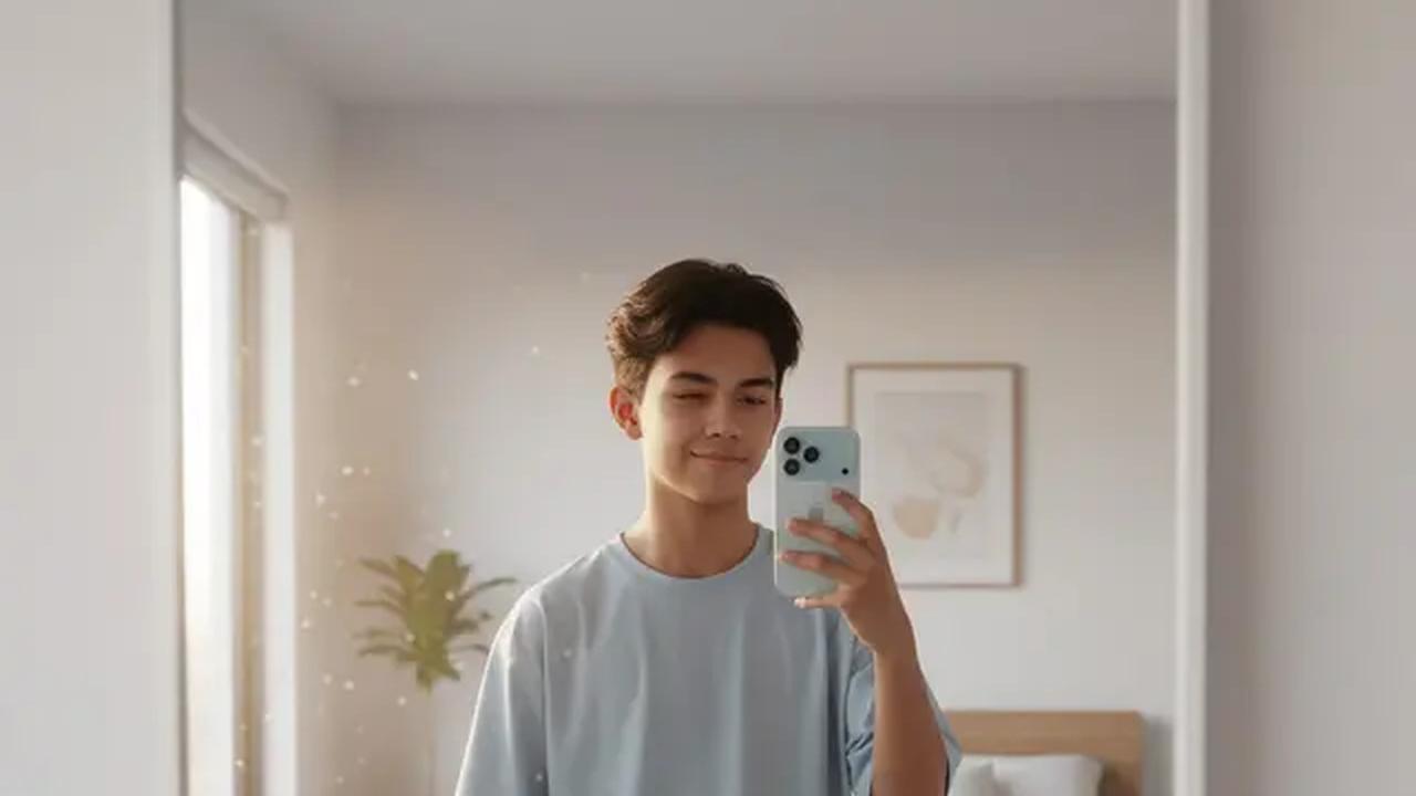 Kumpulan Prompt Gemini AI Mirror Selfie Pakai iPhone 17/Gemini AI