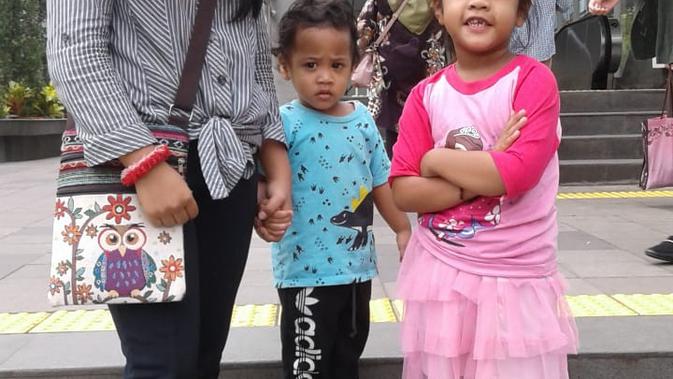 Naik MRT Jakarta di Lengangnya Ibu Kota Jelang Lebaran (Foto: Maria)