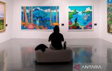Pameran SBY Art: Bukti Ekonomi Kreatif Penggerak Bangsa, Ada 8 Lukisan Karya SBY Sendiri