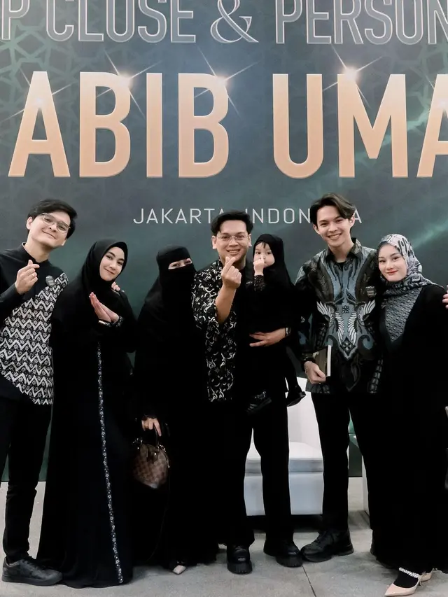 10 Potret Artis Hadiri Safari Dakwah Habib Umar, Marsha Timothy Jadi Sorotan