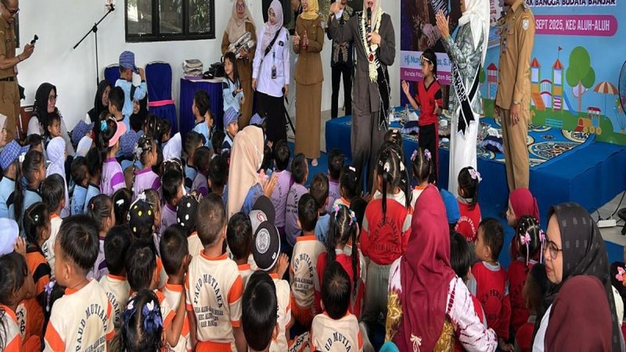 Tahukah Anda? Bunda PAUD Banjar Ajak Anak Cinta Dongeng Daerah Banjar Lewat Kisah Lokal