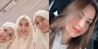 Sederet selebriti unggah potret cantik naturalnya saat sholat Ied. Ada Mahalini Raharja, Nia Ramadhani, hingga Dian Sastrowardoyo [@therealdisastr @ramadhaniabakrie]