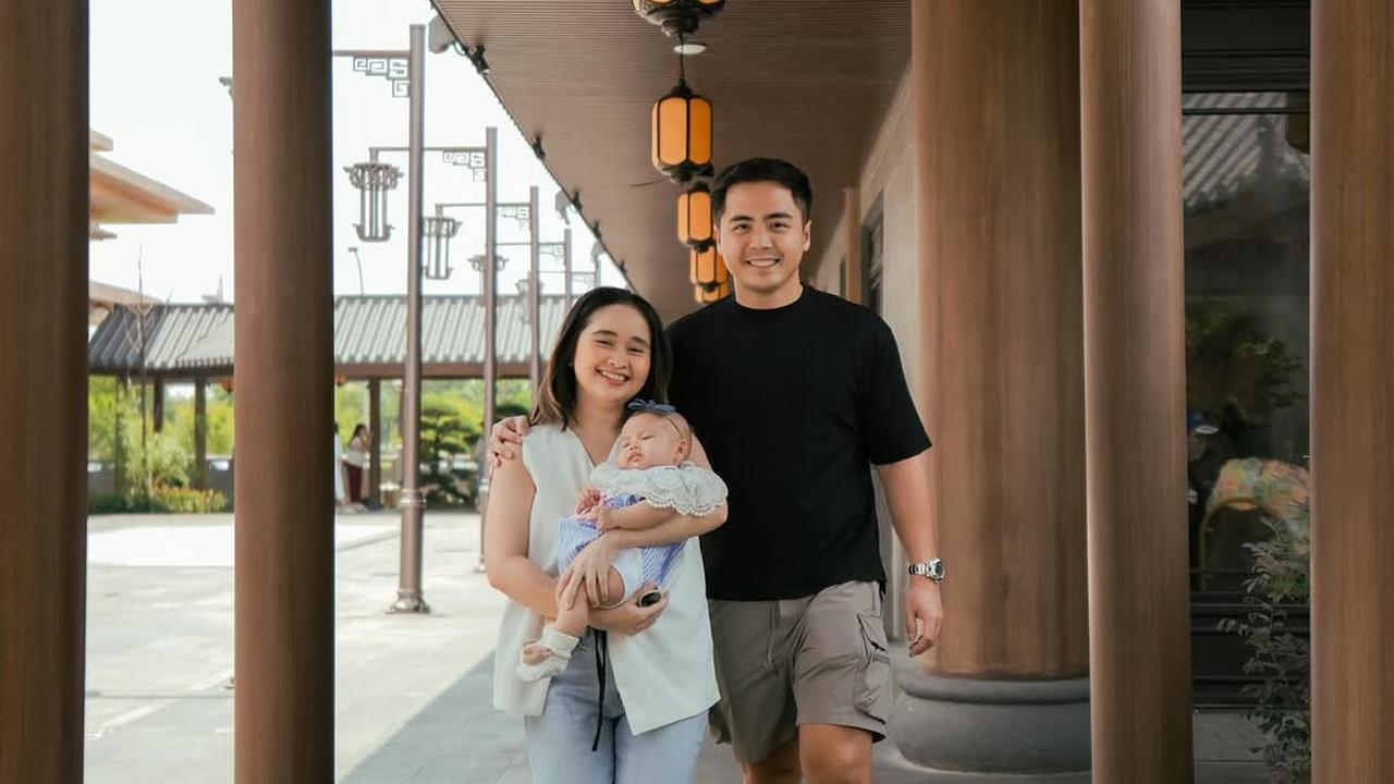 Potret Ultah Gritte Agatha ke-29, Bahagia Rayakan Bareng Suami dan Anak