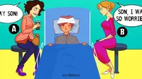 Yang Manakah Ibu Kandung Anak di Gambar Ini? Jawabanmu Ungkap IQ dan Empati