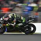 Johann Zarco gagal finis setelah menabrak bagian belakang motor Marc Marquez di MotoGP Australia (PAUL CROCK / AFP)