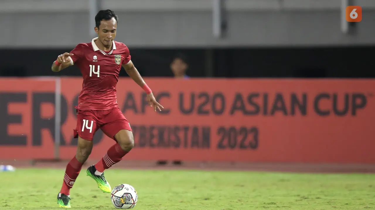 Pemain Timnas Indonesia U-20 Robi Darwis